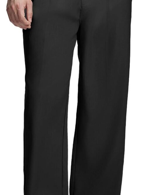 Men's casual dress pants, pleated baggy wide leg, old money style, relaxed fit.