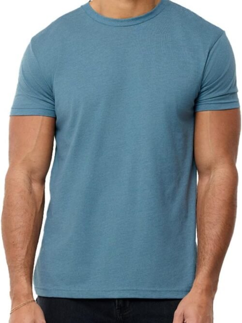 Soft Fitted Short Sleeve Crew Neck T-Shirt