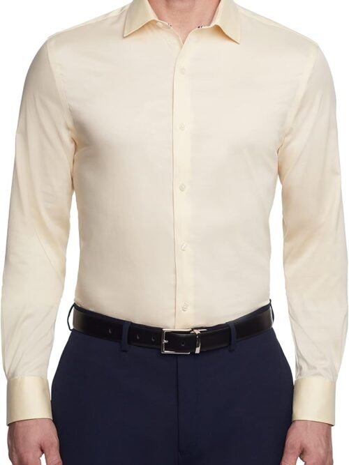 Slim Fit Stretch Twill Dress Shirt