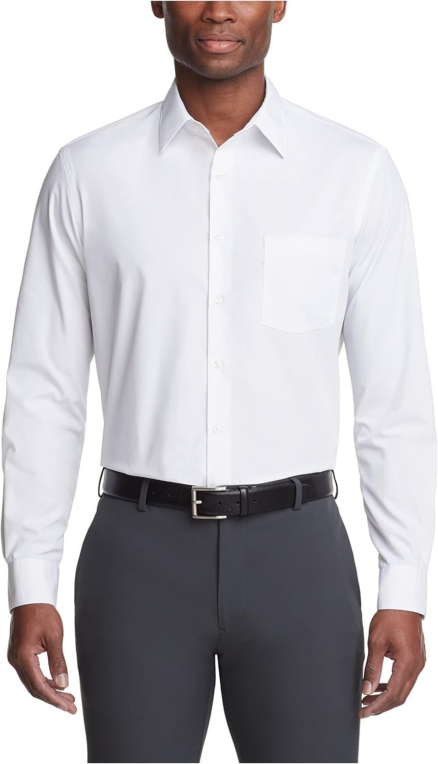 Regular Fit Poplin Solid Dress Shirt