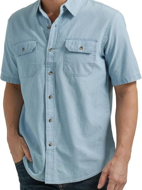 Short Sleeve Classic Woven Shirt