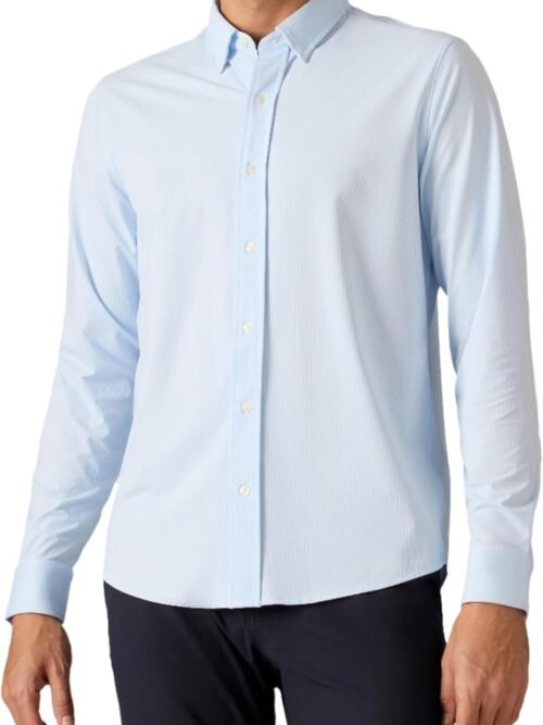 Commuter Performance Wrinkle Resistant Slim Fit Button Down Shirt