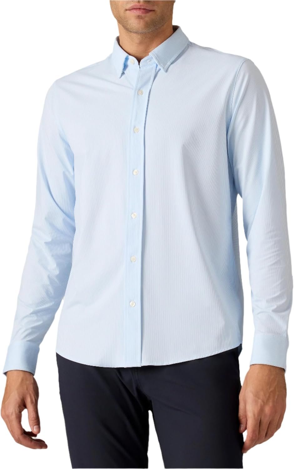 Commuter Performance Wrinkle Resistant Slim Fit Button Down Shirt