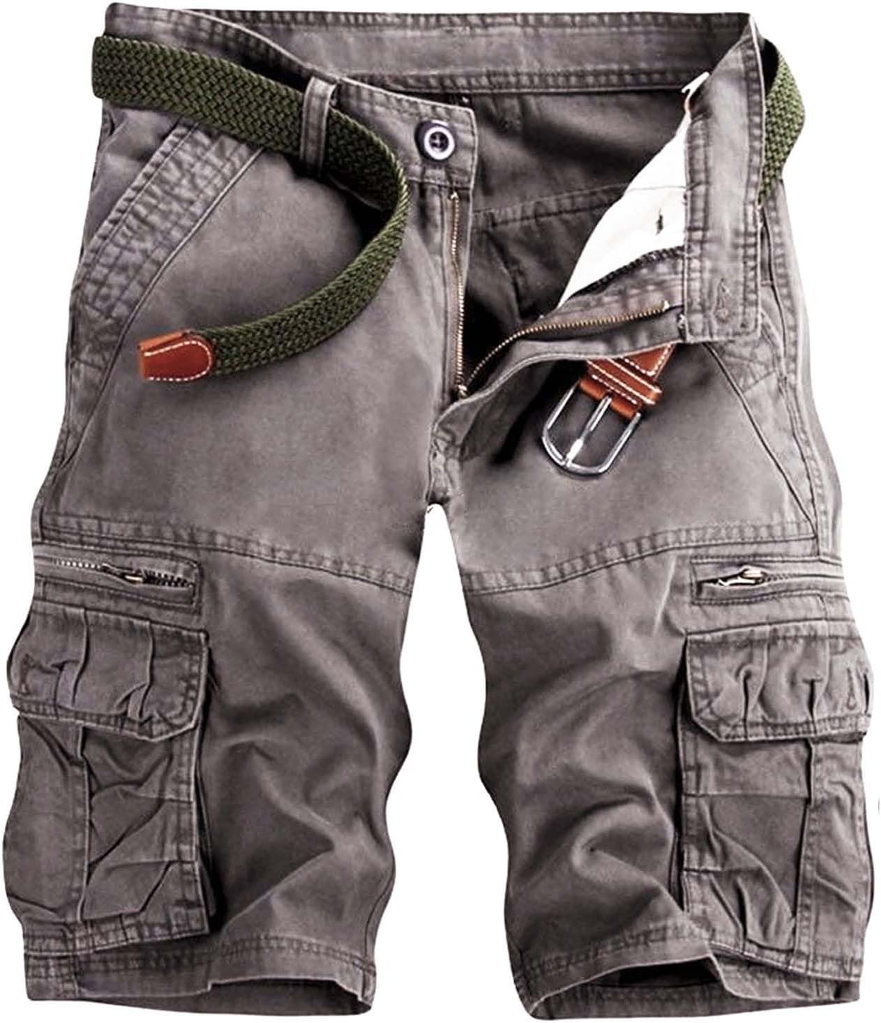 Cotton Multi Pocket Casual Shorts