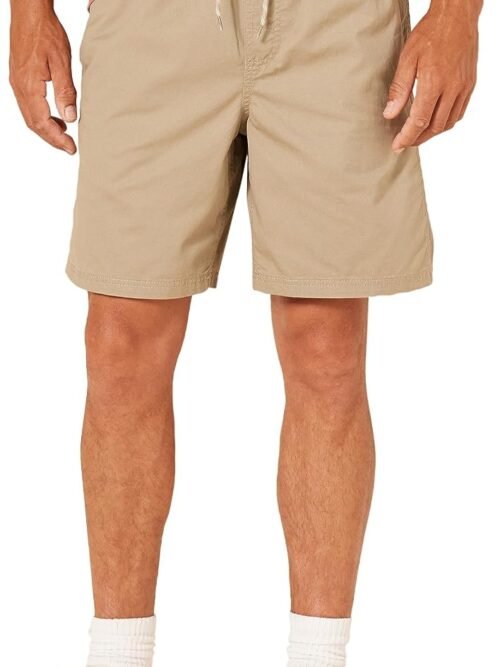 8-Inch Relaxed Fit Drawstring Walk Shorts