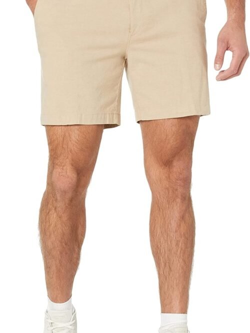 Slim Fit 7-Inch Lightweight Stretch Oxford Shorts