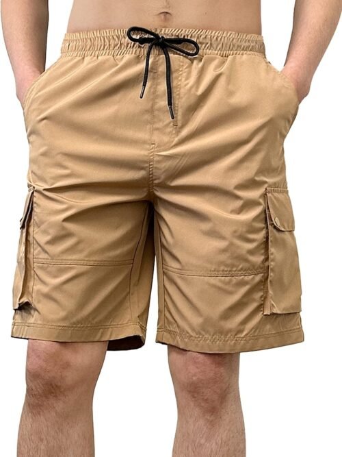 Quick Dry Water Resistant Slim Fit Shorts 9-Inch Inseam