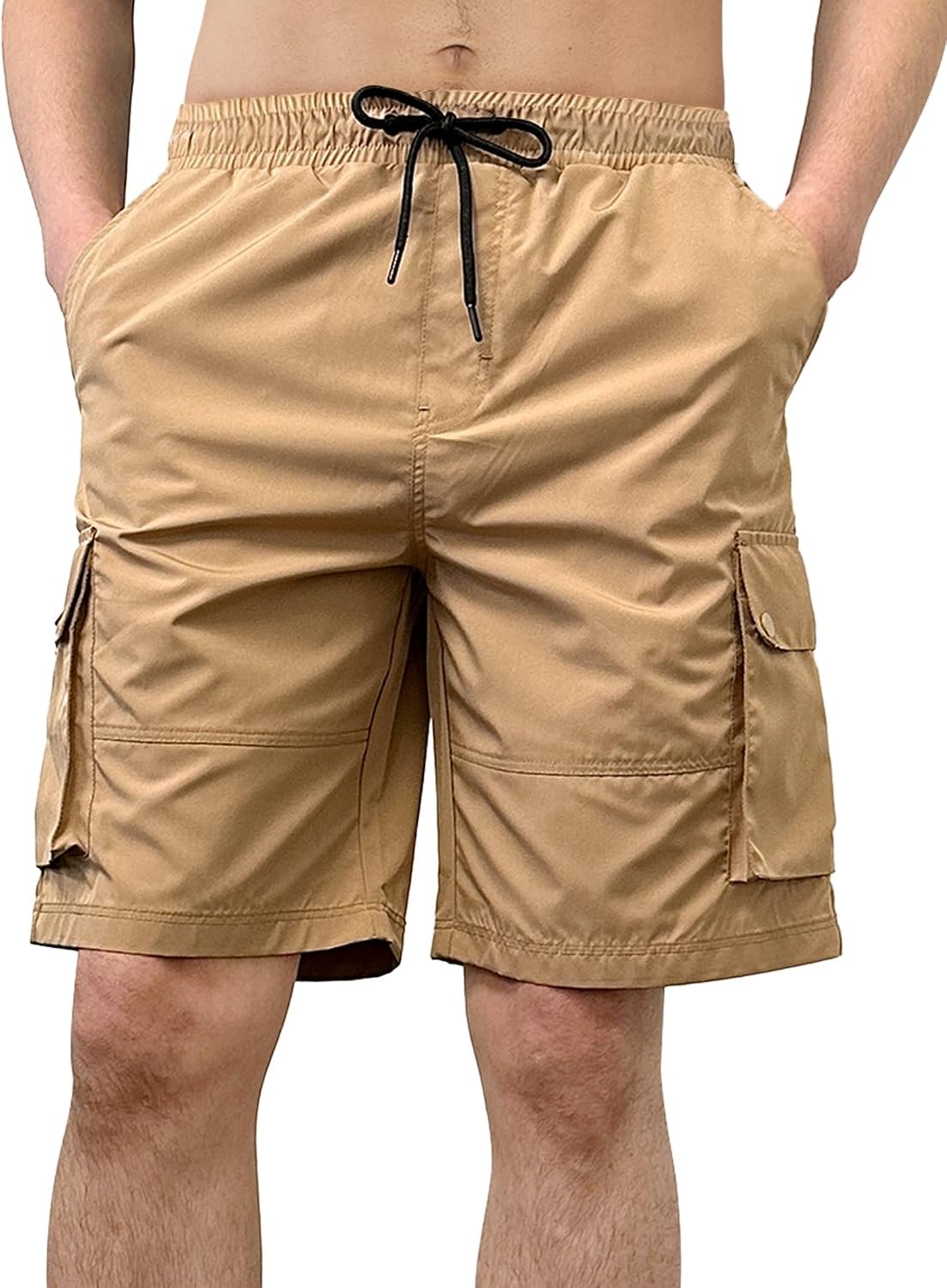 Quick Dry Water Resistant Slim Fit Shorts 9-Inch Inseam