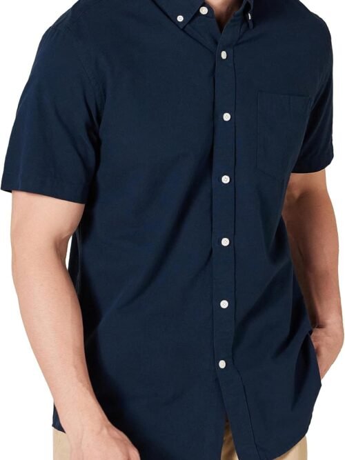 Regular-Fit Short Sleeve Oxford Shirt